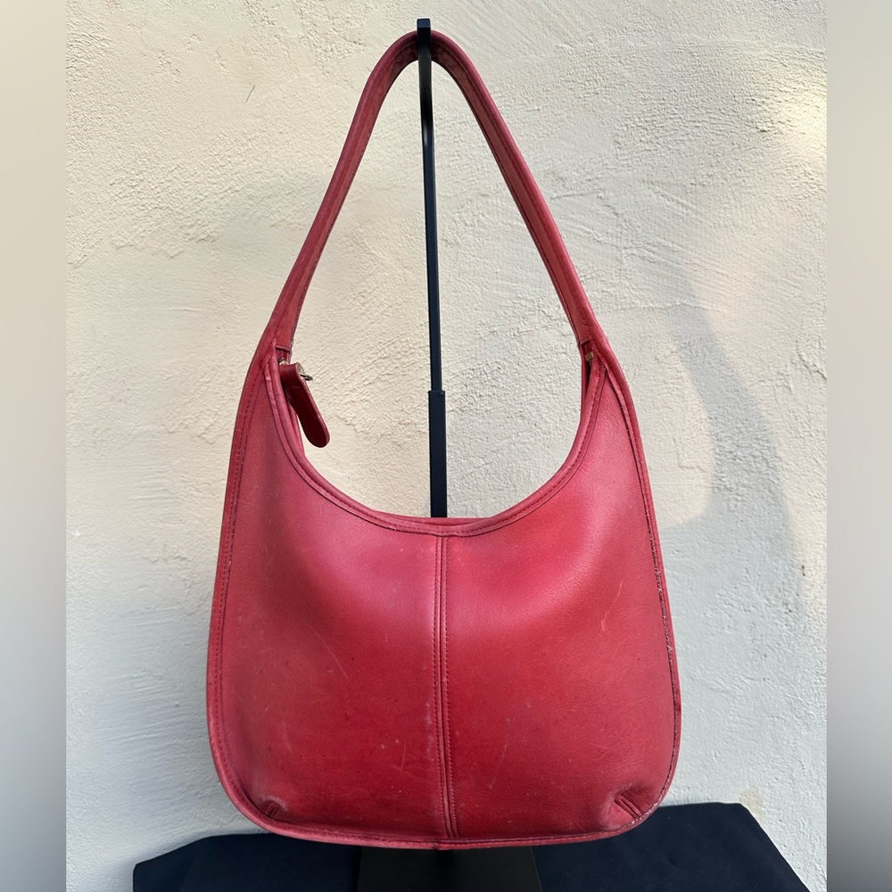 🎈Vintage Coach Red  Ergo Zip 9025 🎈 - Picture 4 of 13